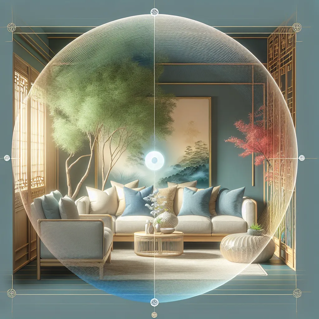 Wohnzimmer einrichten nach Feng Shui: Harmonie im Wohnraum